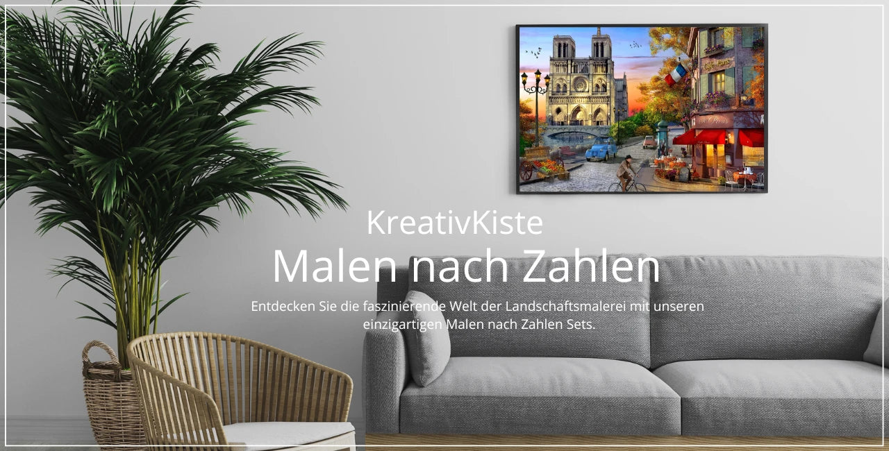 Malen nach Zahlen - Landschaft